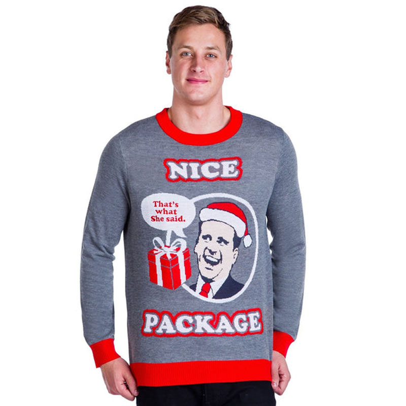 Men's Christmas Sweater Round Neck